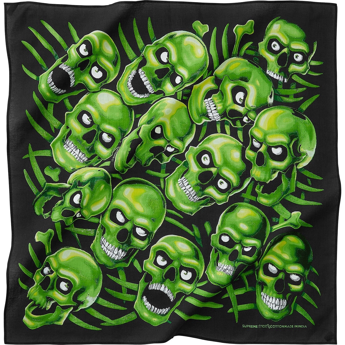Skull Pile Bandana view 2